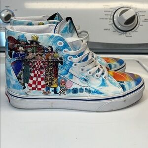 Vans One Piece Anime High-Top Sneakers